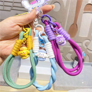 Cartoon Anime Clow M Cinnamoroll Babycinnamoroll Phone Chain Pendant Clip Student Portable Wrist Short Lanyard Rope Handle