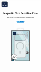 WIWU Magnetic for iPhone 17/Pro/Air Case Translucent Matte Military Grade Shockproof with Anti-Fingerprint Phone Cover 2025