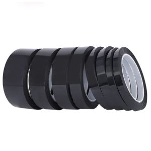 50M Black Tape Insulation Voltage Resistant Matte Shading High Temperature Resistant Polyimide Adhesive Tape
