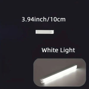 Human Body Sensing LED Light Strip Wireless Magnetic Wardrobe Light USB Charging for Wardrobes Cabinets Stairs Corridors