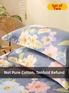 AITONGNUAN | Thick Pure Cotton Pillowcase 48×74cm