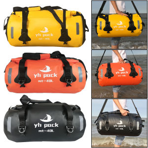 40L/80L Chống Nước Xe Máy Ghế Sau Túi MTB Xe Đạp Đuôi Khô Túi Thể Thao Ngoài Trời Du Lịch Hành Lý Bãi Biển Cát Cuộn Gói