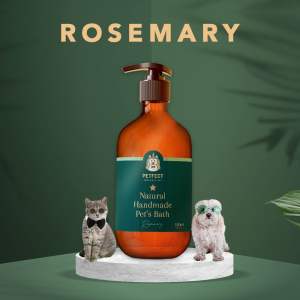 [Petfect] Handmade Natural Pet Shampoo Dog Shampoo Cat Shampoo Bath Shower *Rosemary*
