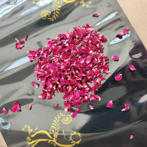 Edible Petaled Rose from Pingyin Double Bloom Red Baking Ready Dry Rose Petals for Desserts And Tea 100g Women Gift