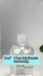 300ML Personal Lubricant Water Based Lube Smooth Long Lasting Lubricant Gel for Men Women Couples