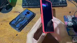 Case Infinix Hot 9 Play Casing Armor Belt Clip Kick Standing Cover Hardcase Robot