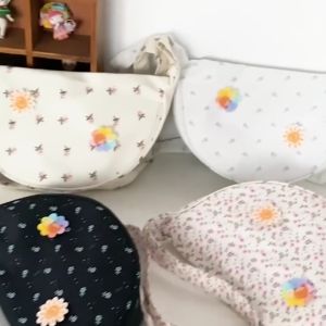 Mismi Deborah Bag Tas Selempang Wanita Korean Style Flower Sling Bag Perempuan Trendy - 38D