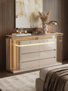 Light Luxury Minimalist Drawer Cabinet
