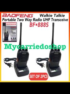 Baofeng BF 888S Set One Box Units Walkie Talkie Encrypted Portable Two Way Radio UHF Transceiver