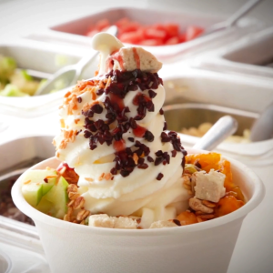 TOP Creamery Supreme Mix Reserve Edition Malagos Chocolate Soft-Serve Ice Cream Powder Premix 1kg