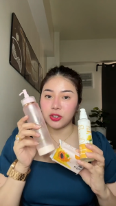 Her Choice PH Whitening Set C Whitening Trio: Kojic Papaya Soap Sunflower Beauty Oil Instant Whitening Lotion SPF50.