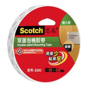 3M | High-Strength Foam Double-Sided Tape Non-Drilling Wall Mounting Adhesive