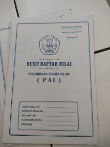 Buku Daftar Nilai PAI