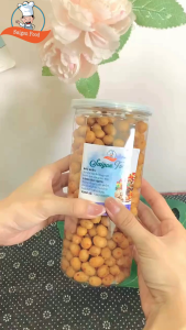 500Gr [ lon pet ] ĐẬU PHỘNG DA CÁ RANG TỎI ỚT LOẠI 1 - ATTP