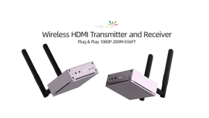 Lemorele R15 Wireless screen sharing device WiFi connect HDMI transmitter and receiver support multi-screen extender
