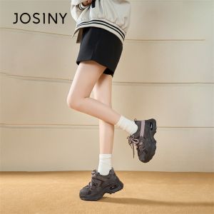 Josiny | Elevating Thick Sole Dad Shoes For Petite Women