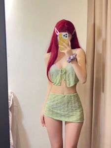 ชุดว่ายน้ําบิกินี่ ลูกไม้ เซ็กซี่ สไตล์อเมริกัน 4ชิ้น สําหรับผู้หญิง