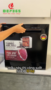 Máy rửa chén Hafele HDW-T5551B 538.21.340 – Chính hãng nhập khẩu rửa sạch & khô vượt trội tiết kiệm nước 9.5L/lần chống rò rỉ nước hiệu quả