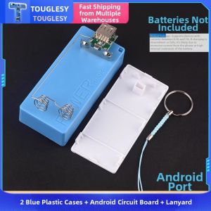 TOUGLESY | No Welding Portable Power Bank Case 18650 Battery