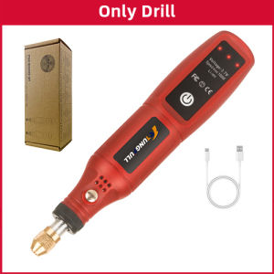 USB Rechargeable Cordless Engraving Pen Wireless Electric Drill Rotary Tool for Jewelry Glass - Portable Handheld Engraver