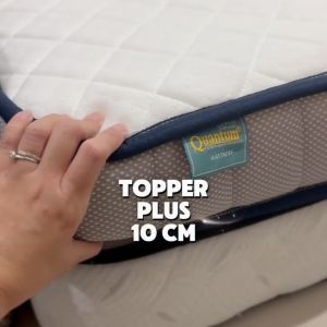 Quantum Mattress Topper Plus 10cm - Kasur Busa Springbed Spring Bed