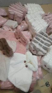 ÁO CHOÀNG LÔNG CÓ MŨ MINKBABY SIÊU DÀY ẤM CHO BÉ GÁI 1-10 TUỔI