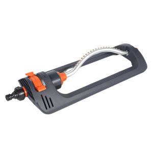 Irrigation Sprinkler System Oscillating 4 Modes Swing Irrigation Sprinkler with 19 Hole Nozzle for Site Cooling/Lawn/Agricultural Irrigation