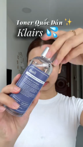 [KLAIRS]Nước Hoa Hồng Cho Da Mụn Nhạy Cảm Klairs Supple Preparation Toner 180ml