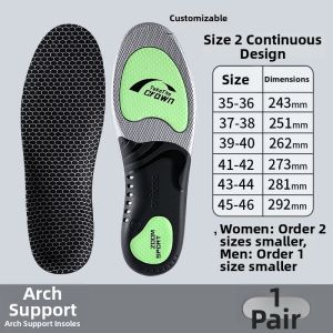 ZHIHAOEN | Arch Support Shock Absorption Sports Insoles