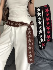 Khăn Choàng Dệt Kim Mỏng Thời Trang Nữ Phong Cách Hip Hop Trang Trí Quần Jeans Phụ Kiện Trang Trí Mùa Xuân Thu