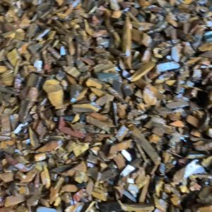 1kg vụn rải nền đá mắt cọp màu vàng ( Đá tự nhiên không sử lý )