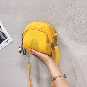 Túi Đeo Chéo Vải Canvas Siêu Nhẹ Thời Trang Cho Nữ Túi Đựng Điện Thoại Di Động Phong Cách Nhật Bản Đơn Giản Túi Nhỏ