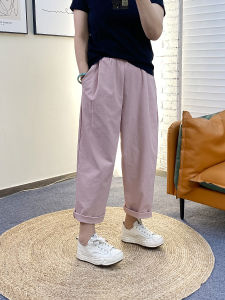 plus Size Straight Leg Casual Pants Womens Loose Fit Harlan Dad Pants Grandmother Pants  Shape Cucumber Pants