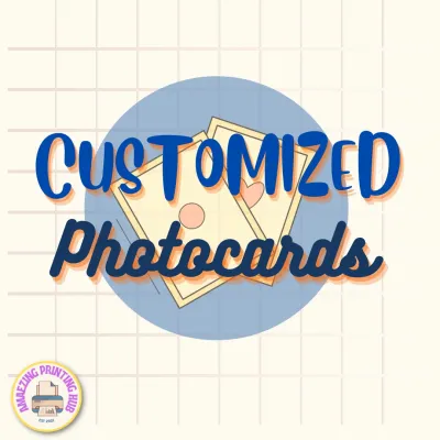 Customized Photocards (Back to back)