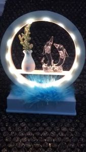 Lampu Tidur karakter Dolphin Happy life Dengan Musik box bt Kado Ulang Tahun Birthday Gift Teman Cewek Kamar Tidur Hiasan