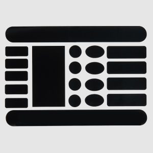 Carbon Fiber Texture Bicycle Frame Protection Film
