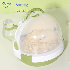 V.TOP Kandang Hamster Cage Ufo Astronot Travel Plus Botol Minum