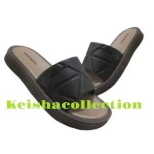Sandal selop karet fashion tebal New era LB 10074 wanita