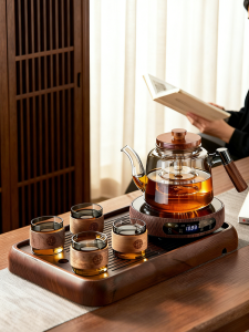 YIHUTEA | Durable Heat-Resistant Electric Teapot Home Set