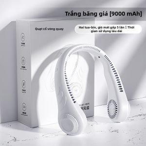Quạt Cổ Cầm Tay Siêu Bền Mini Quạt Cổ USB Có Nhiều Cấp Độ Điều Chỉnh Không Có Lá Quạt Cổ Không Thể Điều Chỉnh Đầu