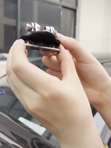 2PCS Car Work Light Bracket 304 Stainless Steel Universal Hood Mounting Bracket