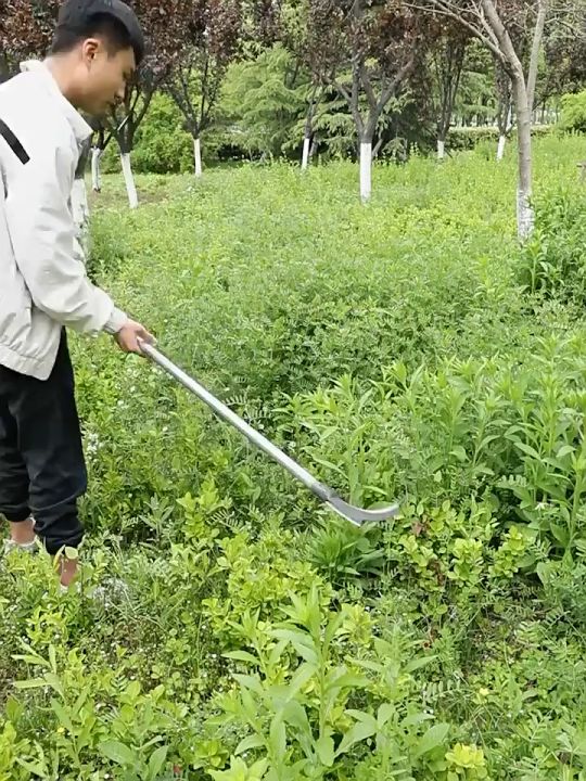 มีดตัดหญ้าเคียว SK-5 2in1 แมงกานีส เลือกความยาวได้