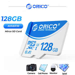 ORICO Micro SD Card Memory Card Class 10 70MB/s 64GB/128GB High Speed U3 A1 TF Memory Card MicroSD