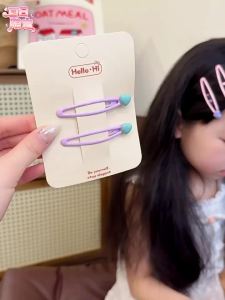 Heart Shaped Colorful Forehead and Side Hair Clips