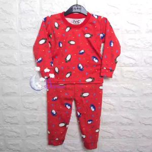 BOBOBAM BAJU TIDUR BAYI LUCU PIYAMA COWO SETELAN PAJAMA LAKI LAKI TRENDY HEWAN PENGUIN