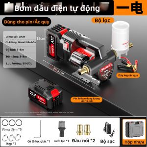 DULAN | Bơm Dầu Tự Hút Cao Tốc Đôi Lithium