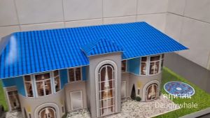 🔰พร้อมส่งคฤหาสน์🔰 บ้านกงเต็ก บ้านกระดาษ ไหว้บรรพบุรุษ เฟอร์ครบพร้อมอยู่ คฤหาสน์ตัวเดียวกับเรื่องหลานม่า