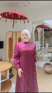 Gamis Pesta Muslimah Gamis Kondangan MELANIA