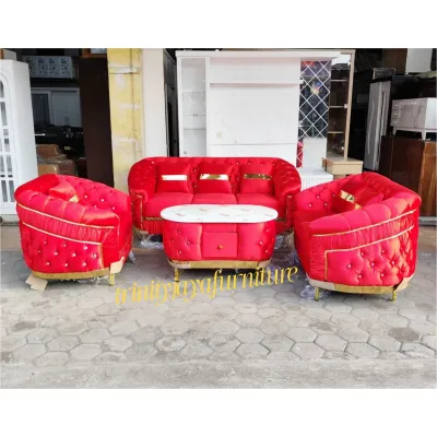 Sofa Turki 2 List 321+Meja Bahan Bludru/trinityjayafurniture