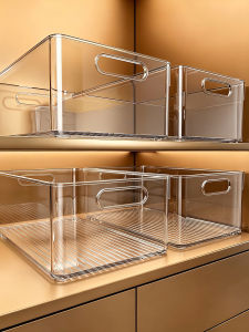 youqin | Kitchen Storage Box Rectangular Transparent Acrylic
